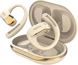 Fone de Ouvido Bluetooth, Basike Fone sem Fio OWS Bluetooth 5.4